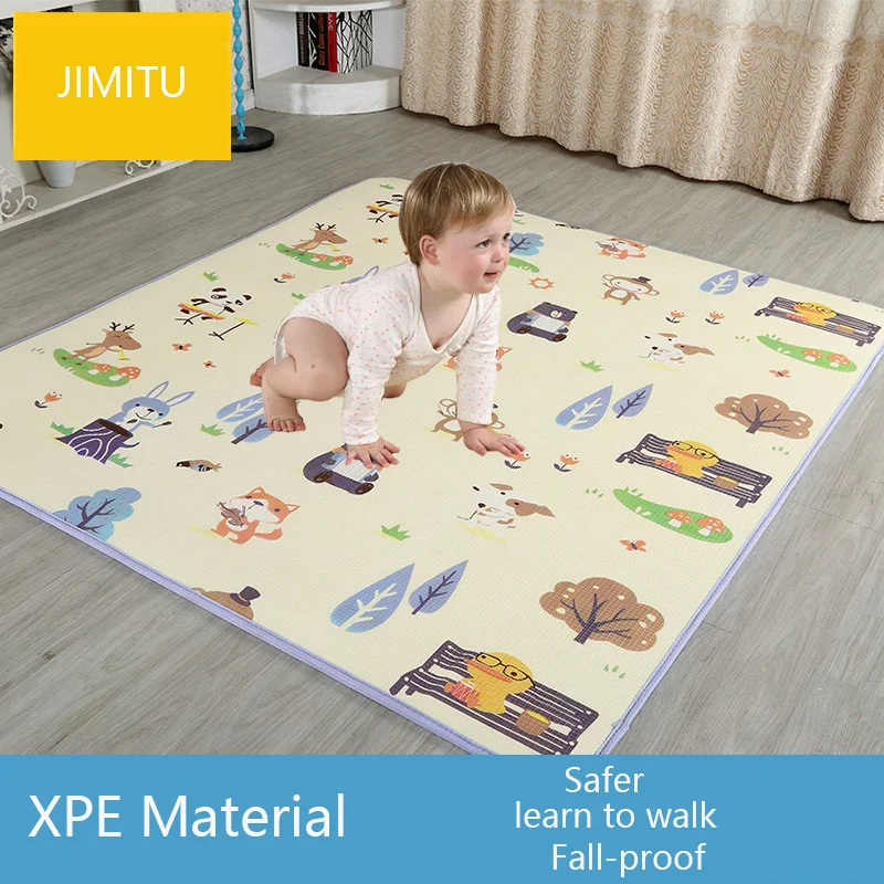 200*180 см складной мультяшный детский игровой коврик XPE Puzzle Детский коврики для