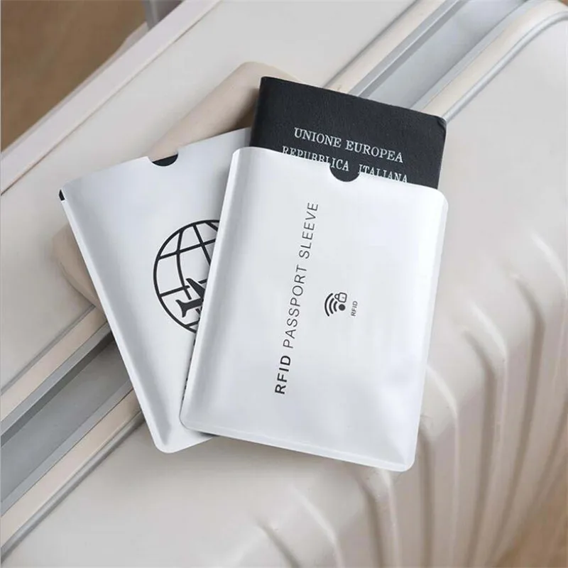 5 шт. серебристые Защитные чехлы для кредитных карт | Багаж и сумки