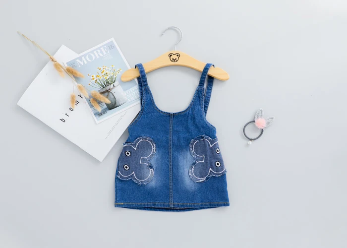 Комплект летней одежды для младенцев HYLKIDHUOSE одежда маленьких девочек костюмы