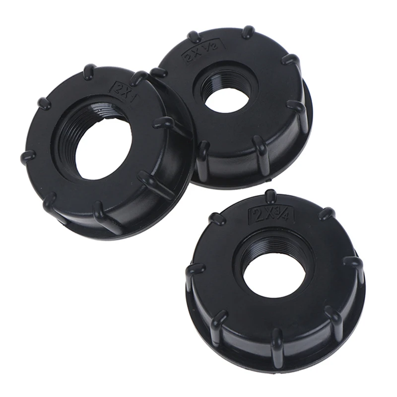 3 шт. IBC тотализатор Танк Еда Класс дренажный адаптер 1/2 &quot 3/4&quot 1 &quotкрупная резьба