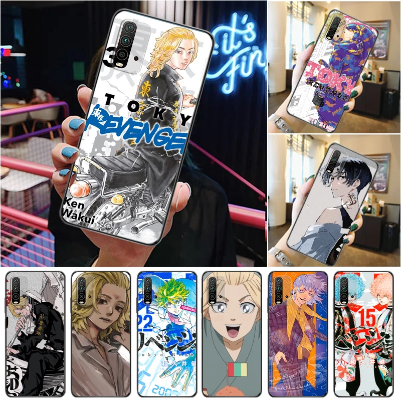 

Toko Revengers Janpan Cartoon Phone Case For Xiaomi Redmi 9 9T 9A Pro Carcasa Cases Funda Coque
