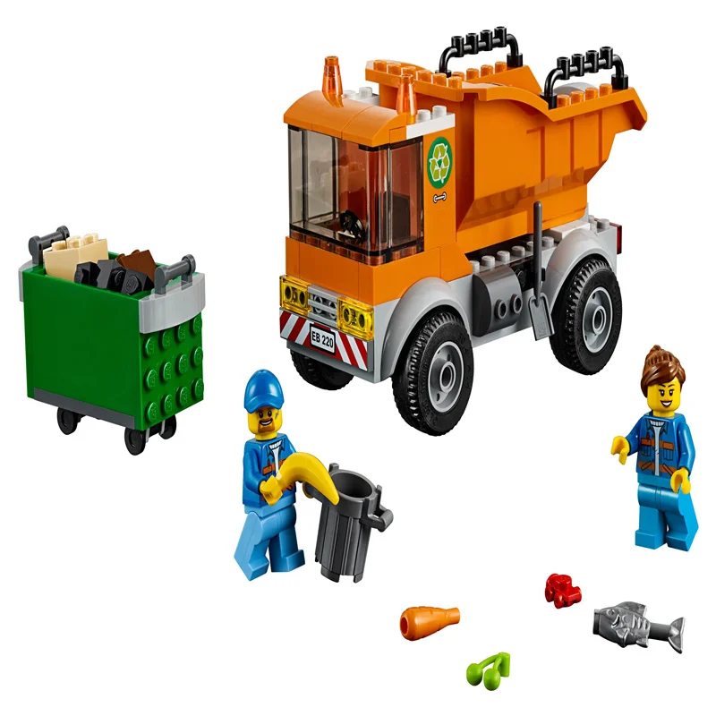 

11220 городская серия городской грузовик 60220 детский строительный блок игрушка Подарки