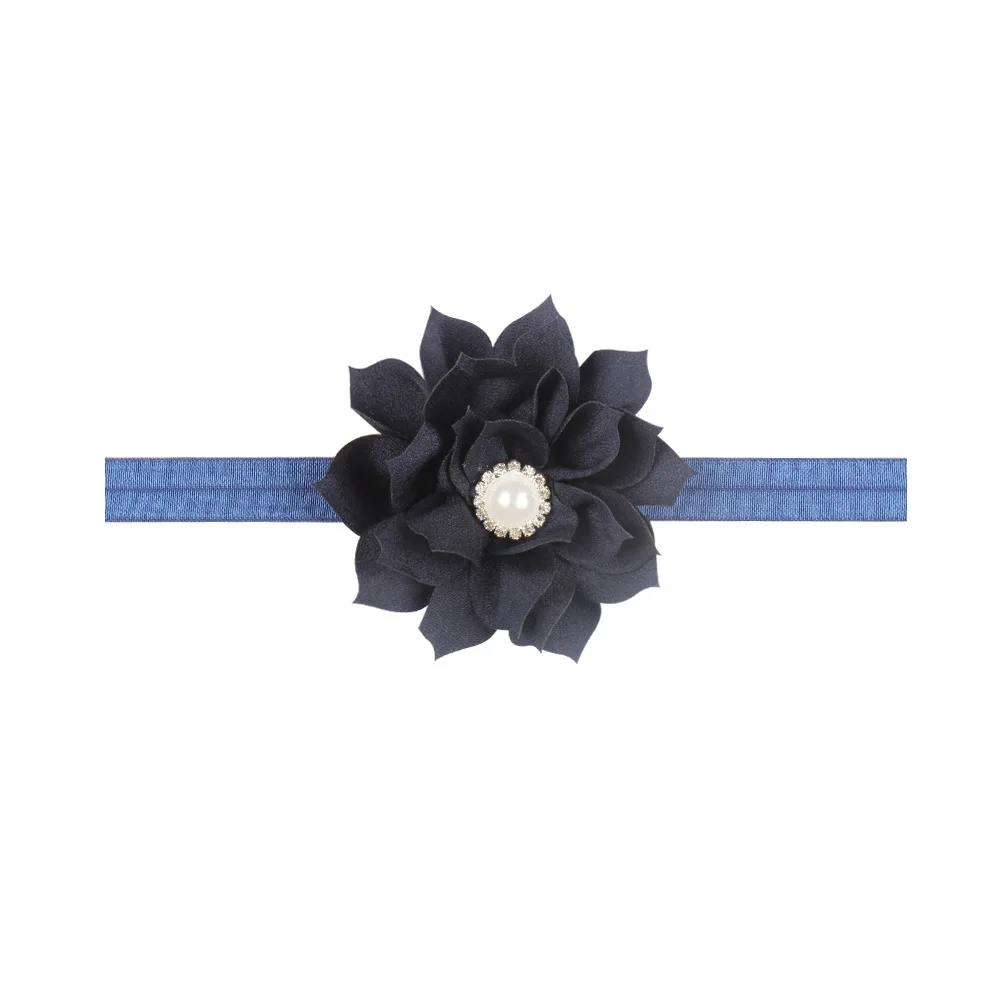 Ободок со стразами для новорожденных повязка на голову маленьких девочек с