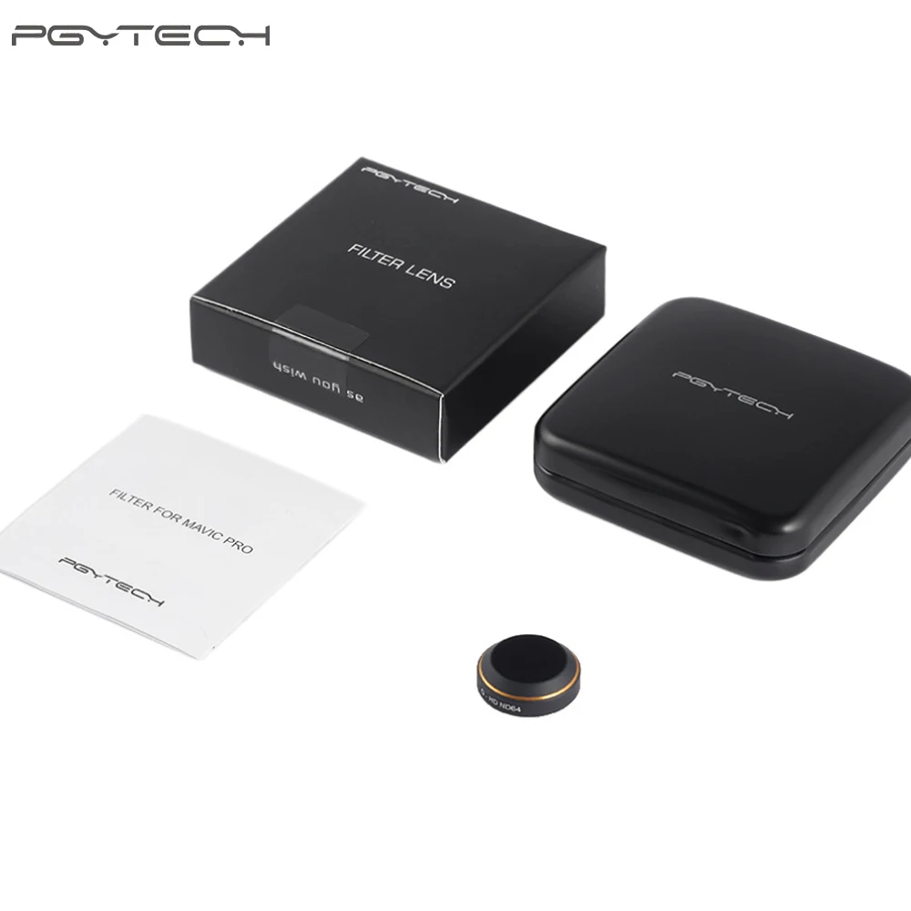 PGYTECH G-HD ND64 фильтр для объектива камеры фильтры Dji Mavic Pro аксессуары с розничной