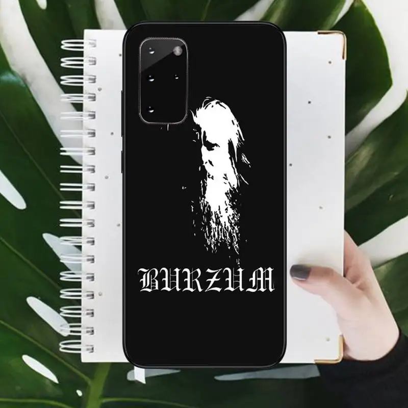 

Burzum music art design Phone Cases For Samsung galaxy S 9 10 20 A 10 21 30 31 40 50 51 71 s note 20 j 4 2018 plus Luxury brand