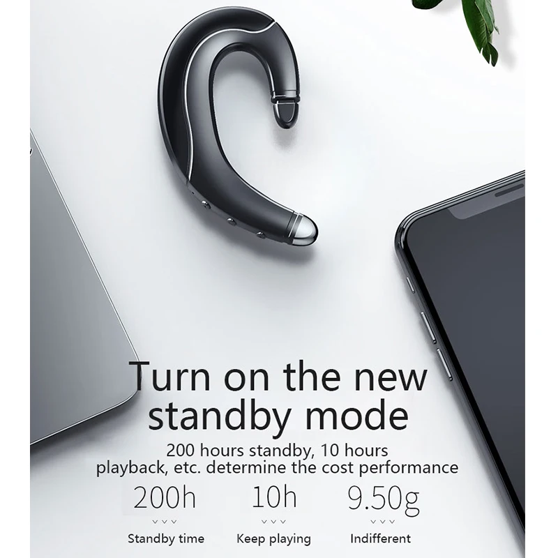 Беспроводная Bluetooth-гарнитура UTHAI D55 TWS 5 0 дюйма | Электроника