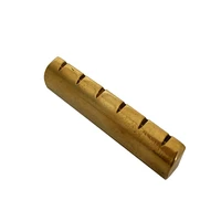 smooth solid brass slotted cut guitar nut 43mm for lp guitar and similar guitars