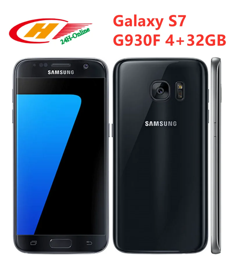 Samsung Galaxy S7 G930F разблокированный LTE телефон Восьмиядерный 5," 4 Гб ОЗУ 32 Гб ПЗУ Exynos NFC отпечаток пальца