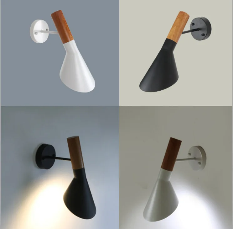 Прикроватная лампа для спальни с имитацией зерна оригинальный настенный