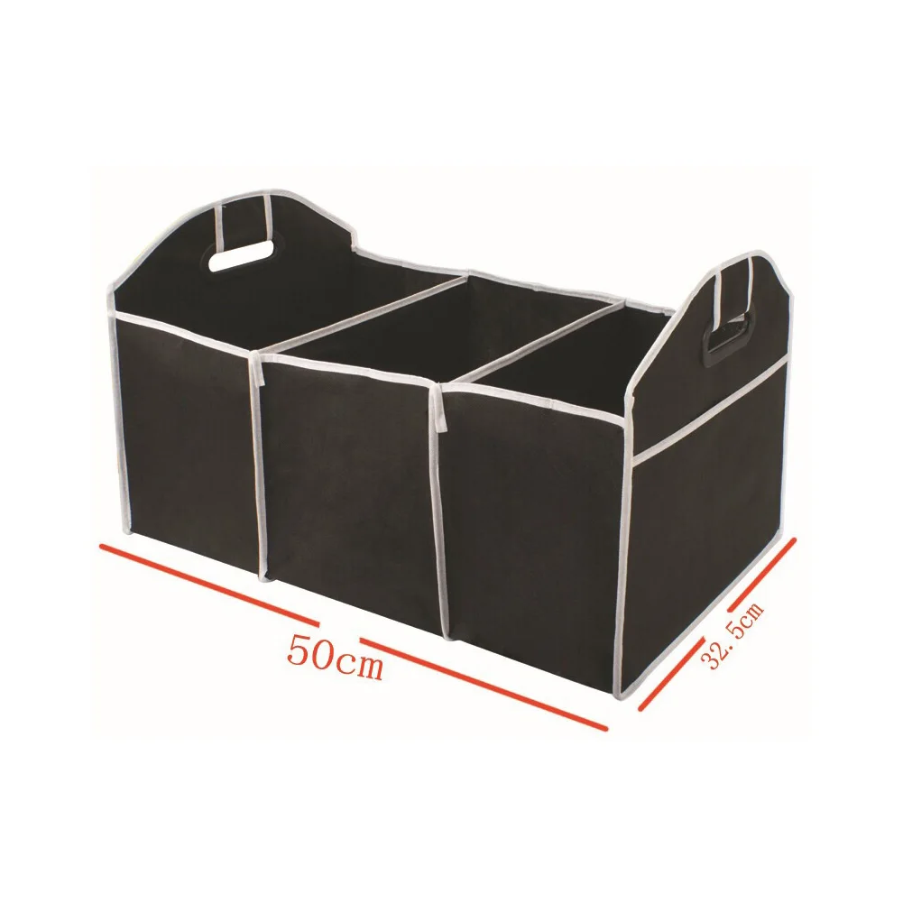 

Folding Car Trunk Organizer Storage Bag Non-Woven Fabrics Stowing Tidying Bag Organizer Storage Box Container Car Decoration