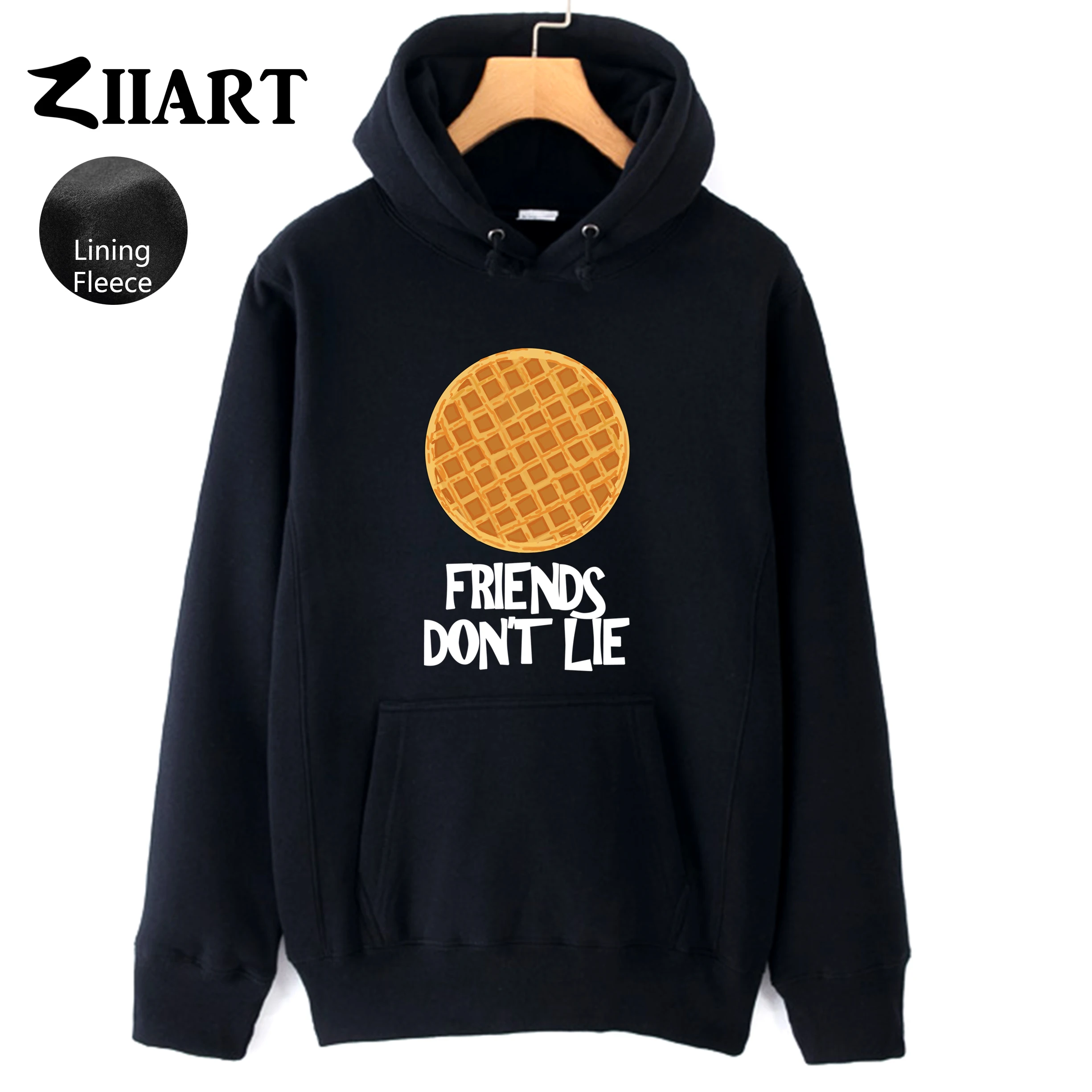 Флисовая толстовка с капюшоном ZIIART для мальчиков и женщин изображением сериала