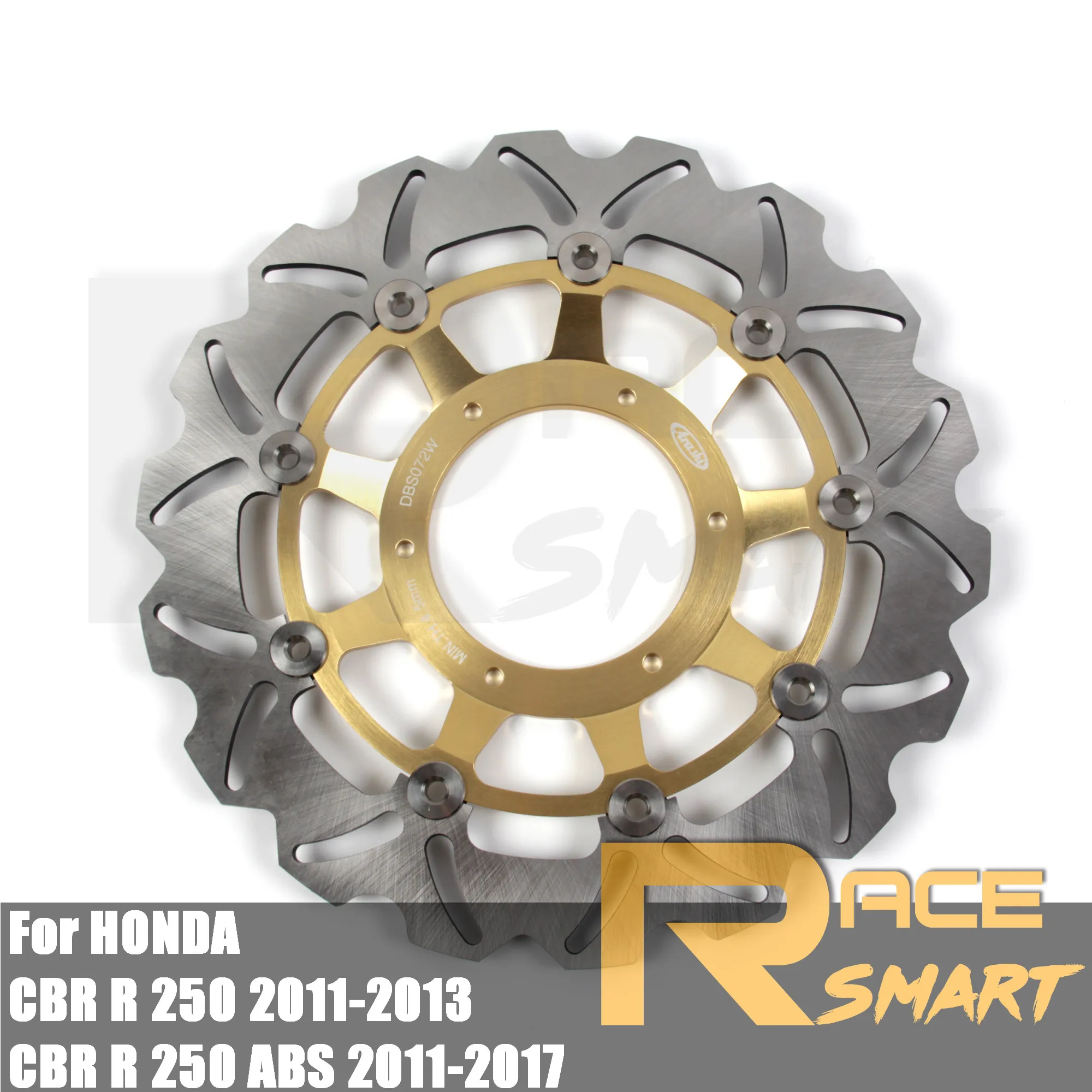 Передние тормозные Дисковые Диски CBR250R 2011-2013 для мотоциклов с ЧПУ роторы HONDA CBR250 R