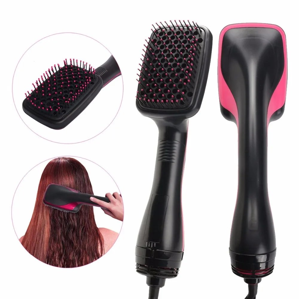 

Professional Hair Dryer Brush 2 IN 1 Electric Hair Blow Dryer Brush Hot Air Hair Curls Comb Salon Hair Styler Comb Dropshipping