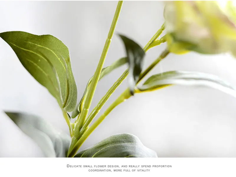 3 шт./лот Eustoma Искусственный шелк цветок дома окно аксессуар для балконов фотографии фоны Platycladus orientalis