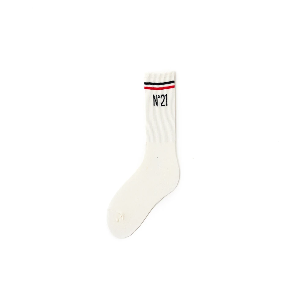 British style European and American street creative fashion trend in tube socks C56 | Женская одежда