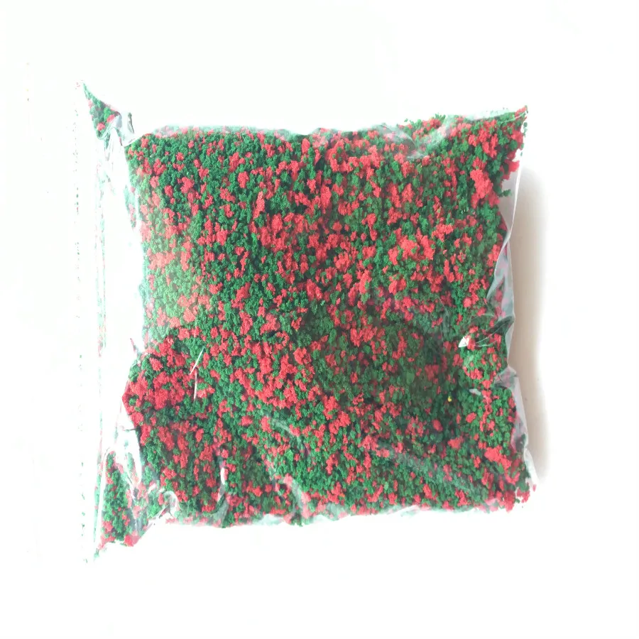 30 г смешанные цвета архитектура масштабная модель трава туфт кусты строительные