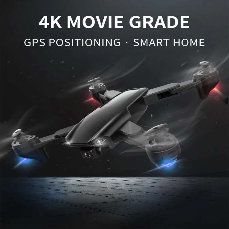 

Квадрокоптер FEMA E520S складной, Радиоуправляемый, с GPS, 4K, hd камерой, 5G, Wi-Fi, FPV
