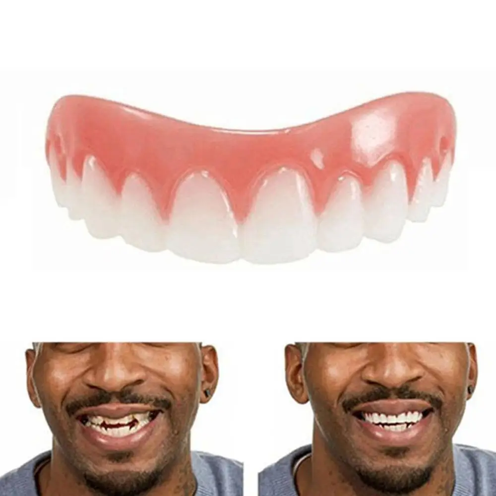 1 шт. зубной протез Smile Cosmetic Teeth удобный шпон покрытие верхнее отбеливание зубов