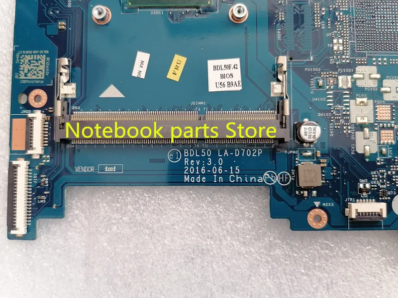 Полностью протестированная материнская плата для ноутбука HP 854949-601 BDL50 854949-501