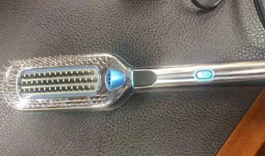 

Professional anion polymer hot air comb Barber shop household electric comb 110-240V Brand New