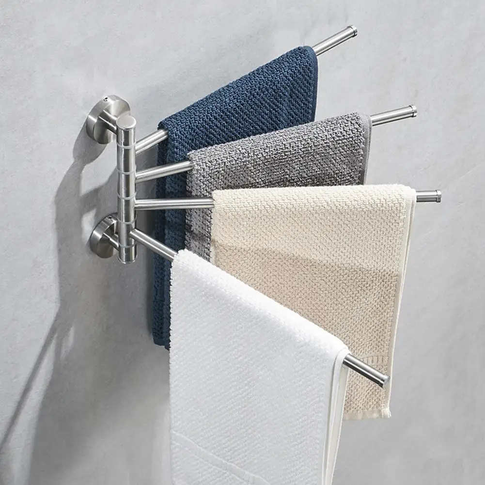 Вешалка для полотенец ванной комнаты настенный держатель с крючками|Вешалки