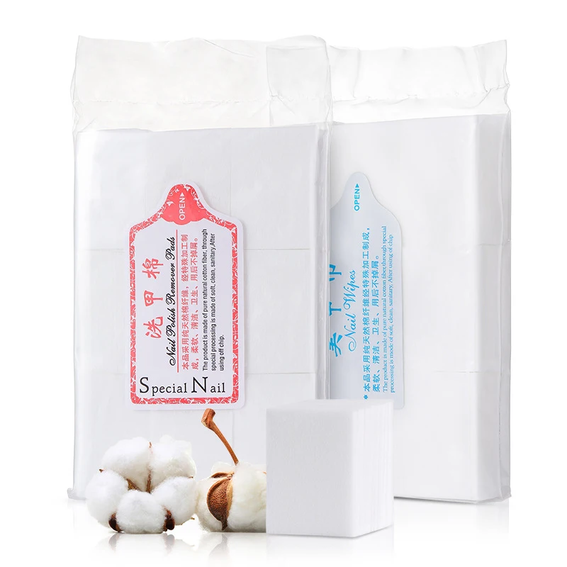 Салфетки для снятия гель-лака салфетки ногтей чистящие безворсовые бумажные