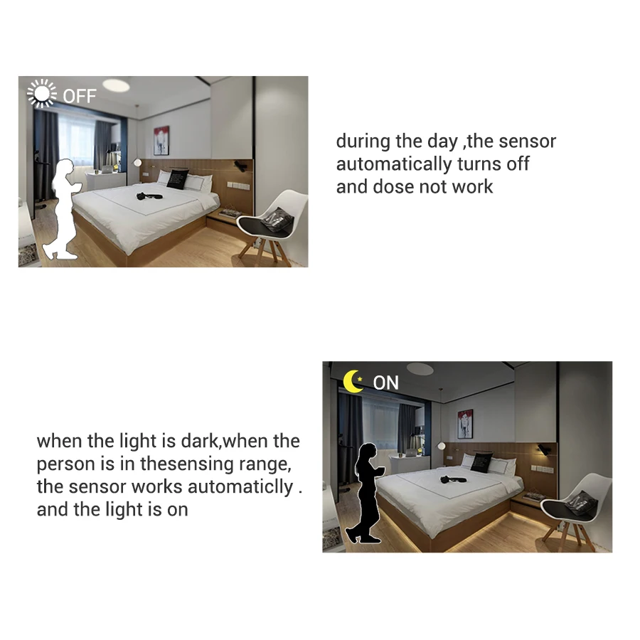 Dimmable ручная волна датчик движения светодиодная лента водонепроницаемый