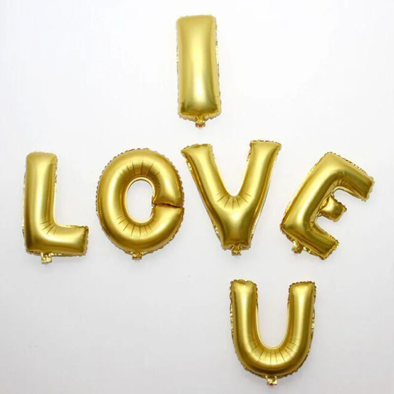 Воздушные шары на день рождения воздушные буквы альфабе фольгированные
