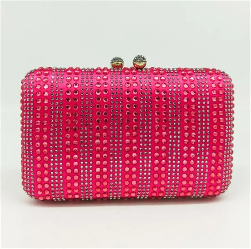 

2020 luxury diamond evening clutch bling banquet bags for ladies wedding party dinner wallets with chain M574
