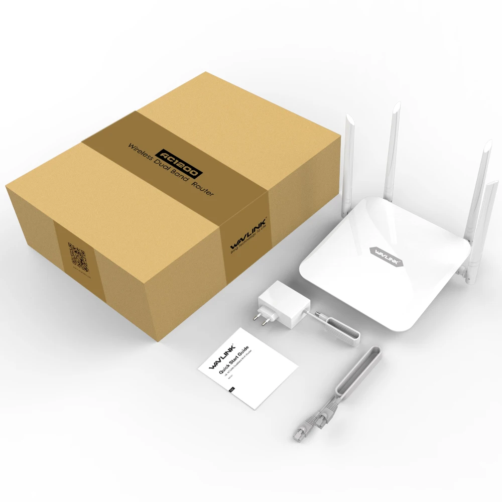 Wavlink AC1200 гигбит WiFi маршрутизатор двухдиапазонный беспроводной Wi Fi ретранслятор 2