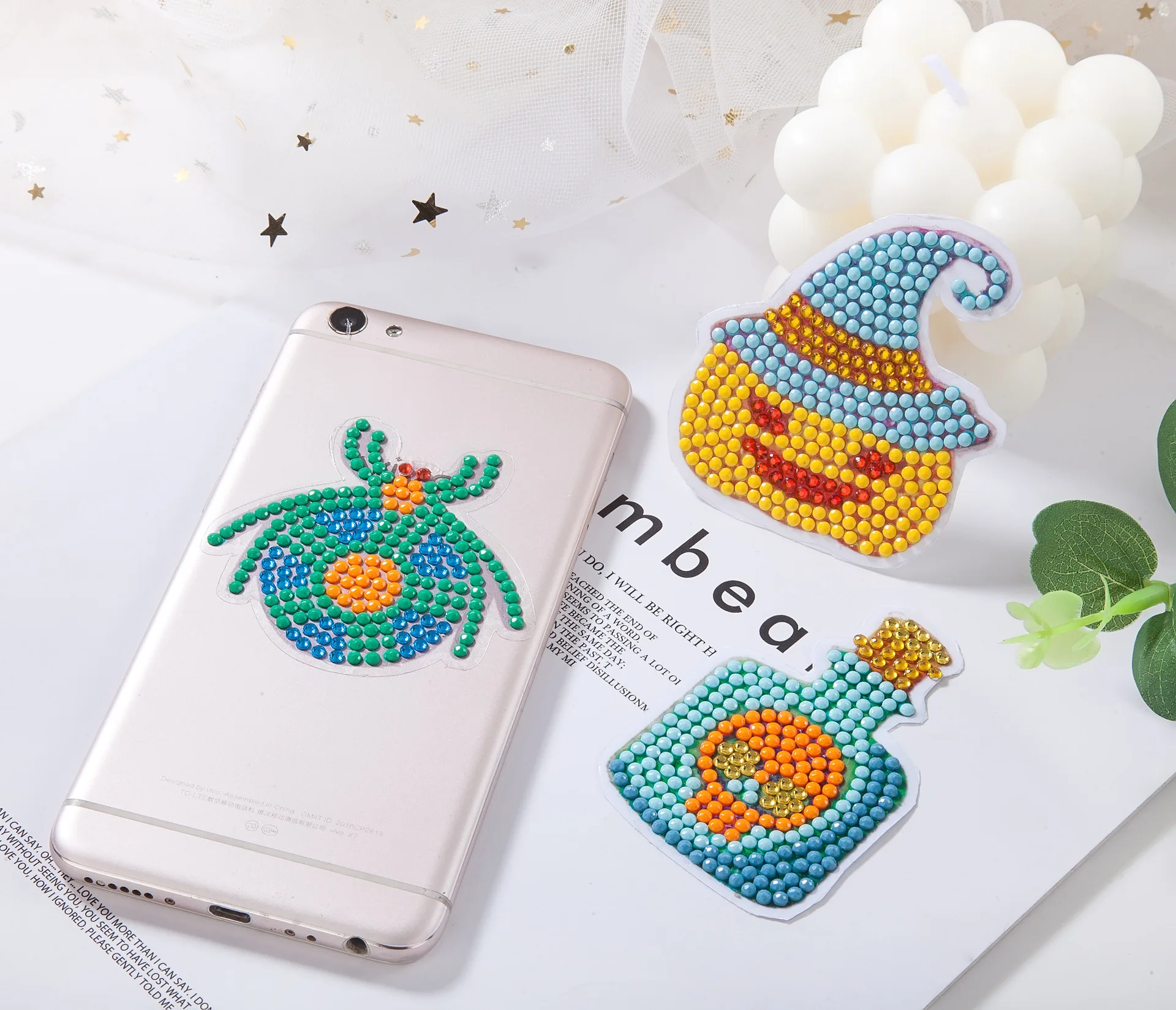 2020 Lovely смешной случай алмаз мультипликационные наклейки животных узор новое