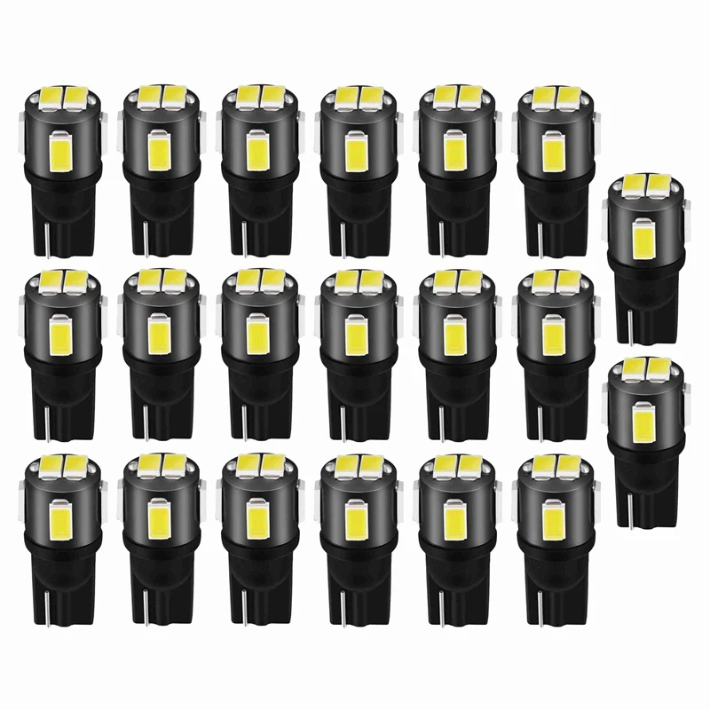 

20 шт T10 светодиодный Canbus W5W 194 5630 автомобильный светодиод SMD светодиодный внутренний светильник для Ford Focus E90 E60 E87 Mercedes W212 W211 автомобильный све...