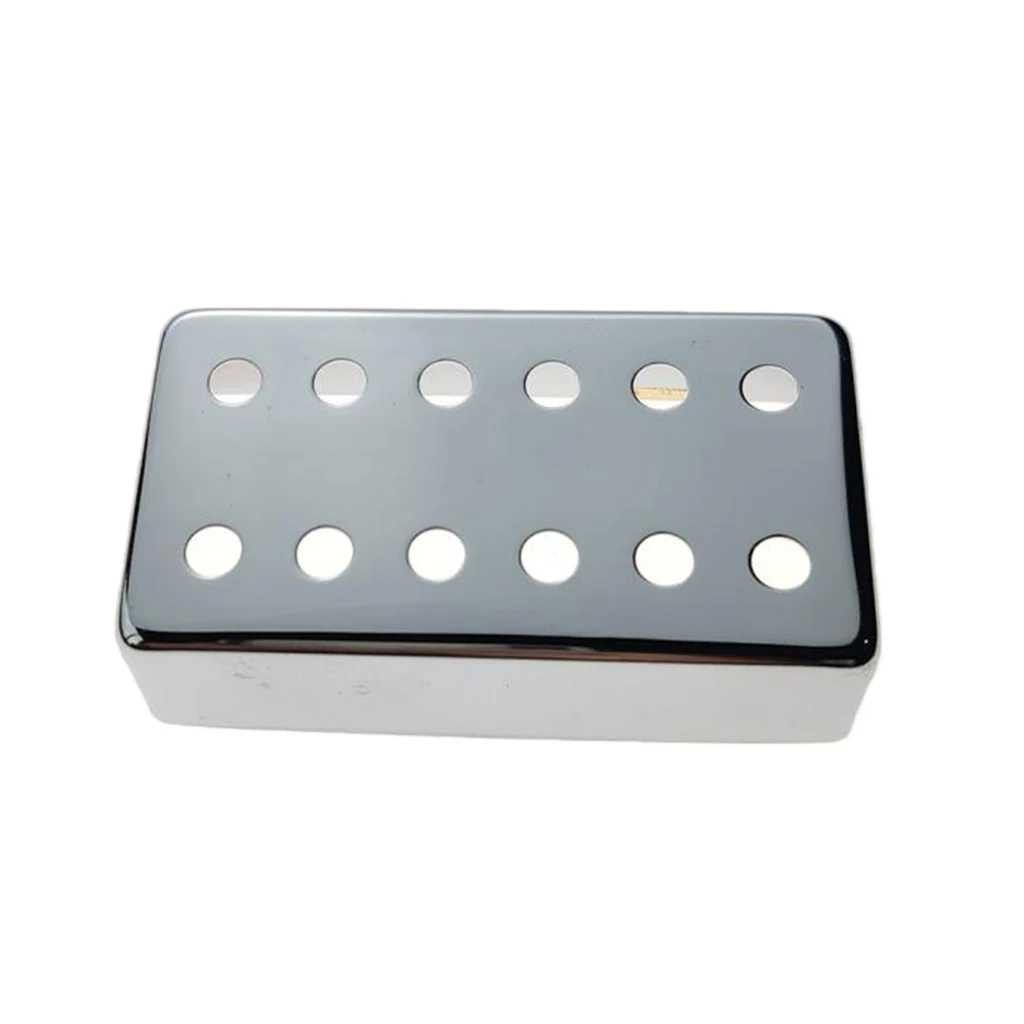 

12-Hole 52MM Small Copper Guitars Pickup Cover Copper Instrument Part X1