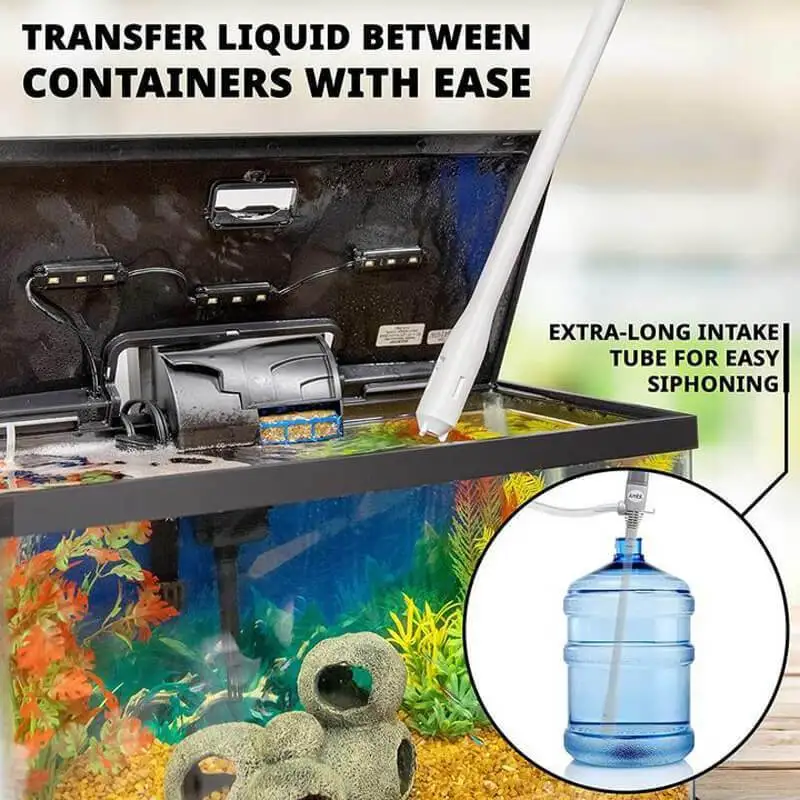 

Portable Electric Pump Liquid Transfer Pipe Water Pump Non-Corrosive Liquids Powered Outdoor Fuel Transfer Suction Pumps Liquid