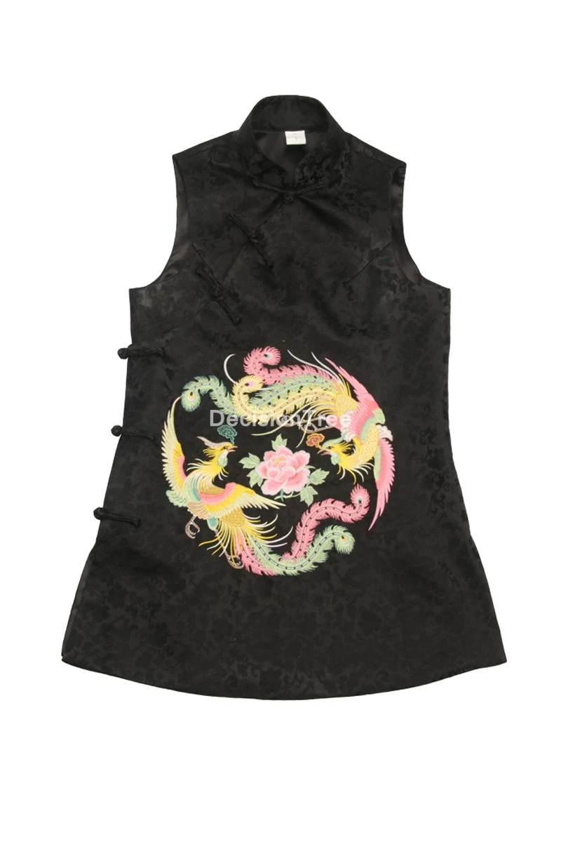 Женский жаккардовый жилет hanfu традиционный в китайском ретро-стиле костюм