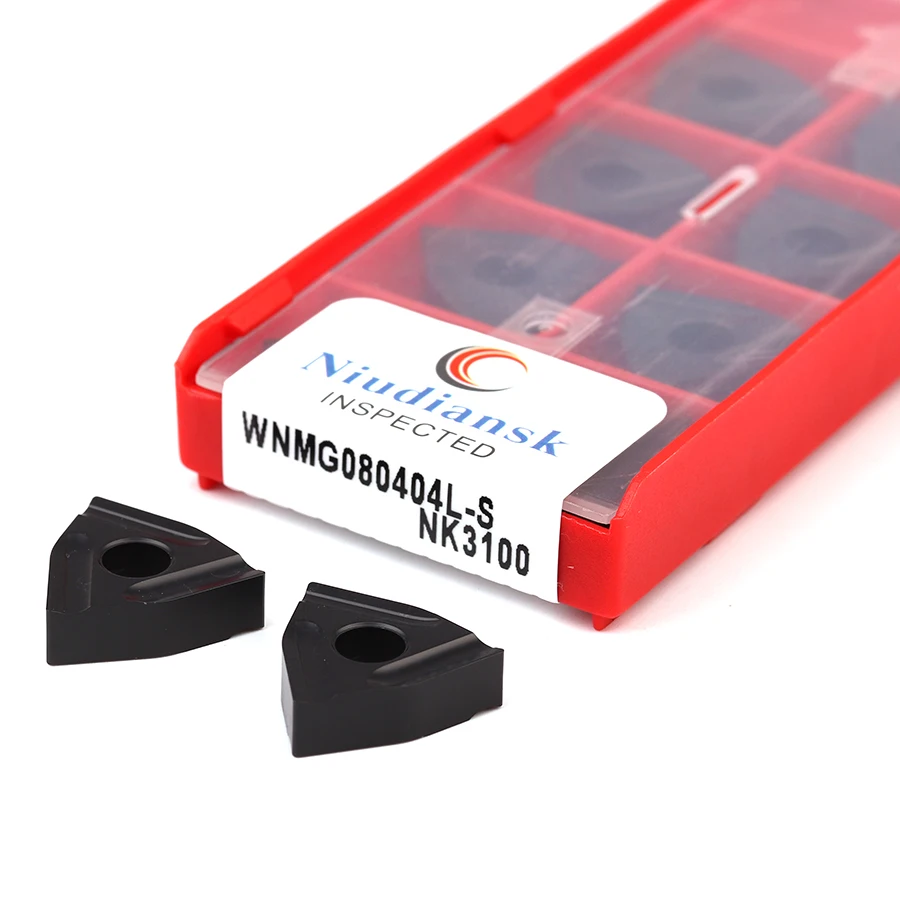 

WNMG080404R-S WNMG080408R-S NK3100 WNMG080404L-S WNMG080408L-S NK3100 CNC turning insert Metal lathe cutting tool for steel part
