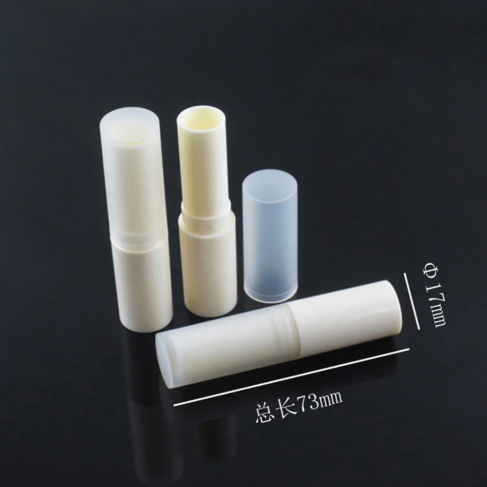 fashion tubes lipstick container, LB10-4g cosmetic container plastic lip balm tubes