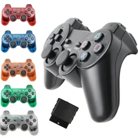 wireless gamepad for sony ps2 controller for playstation 2 console joystick double vibration shock joypad usb pc game controle