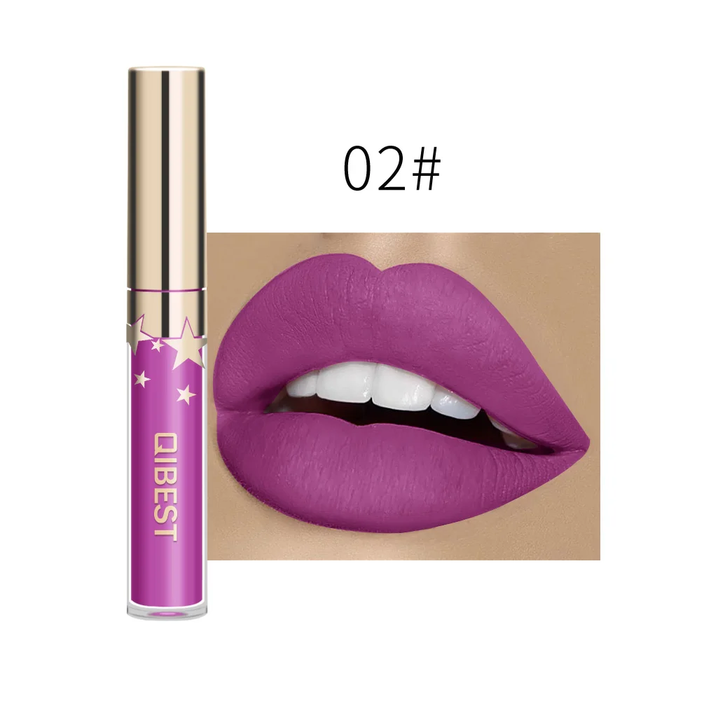 42 Colors Waterproof Liquid Lip Gloss Metallic Matte Lipstick For Lips Cosmetic Sexy Batom Mate Lip Tint Makeup Lasting Lipgloss