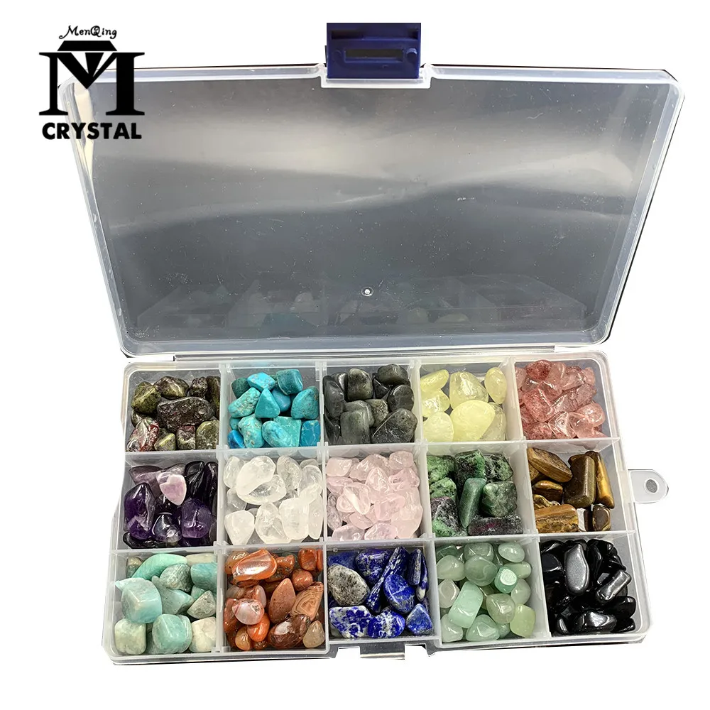 

Fifteen Kinds Natural Crystal And Gemstone Stone Quartz Rock Mineral Specimen Healing Reiki Home Decor
