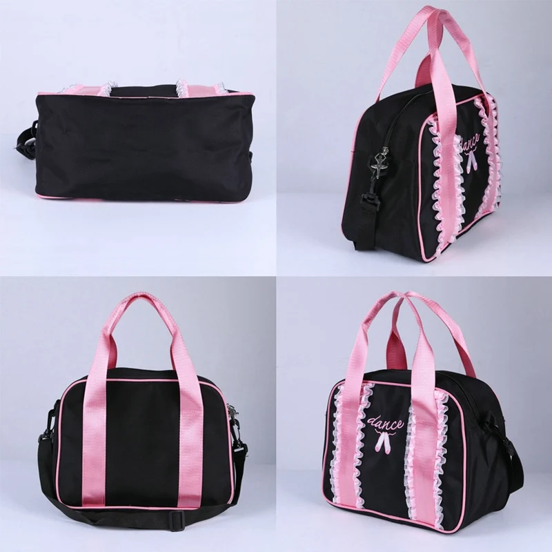 Сумка на плечо для балета и танца кружевные милые сумки девочек сумка танцев в