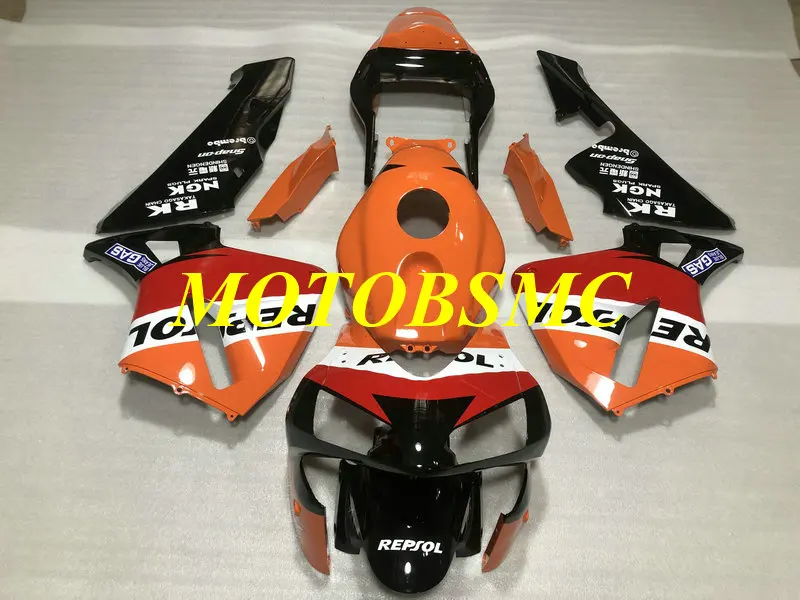Набор обтекателей мотоцикла для CBR600RR F5 03 04 CBR 600RR 600 RR 2003 2004 топ красные оранжевые