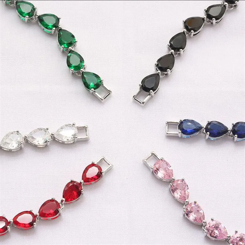 Топ продаж сверкающие Роскошные ювелирные изделия с покрытием 18-ти каратным