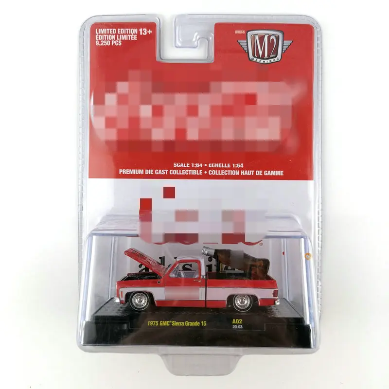 

M2 машины 1:64 1975 GMC Sierra Grande 15 коллекция металлических литых моделей автомобилей, игрушек