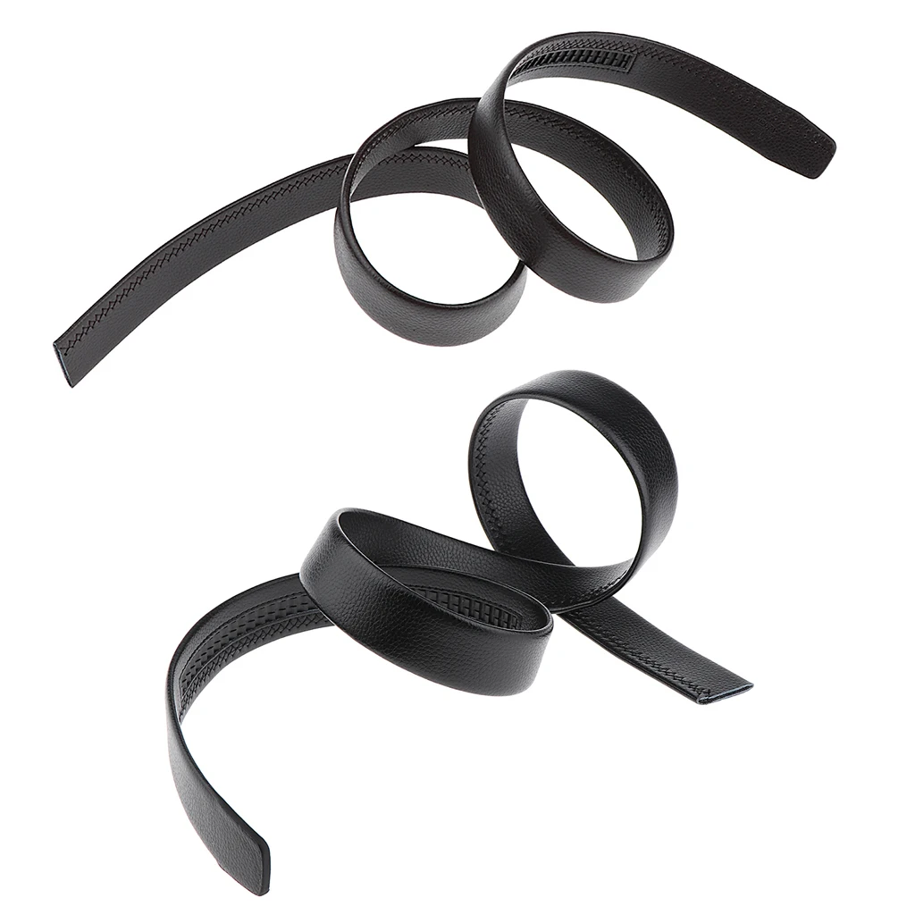 Винтажный Мужской ремень из искусственной кожи автоматический пояс без пряжки