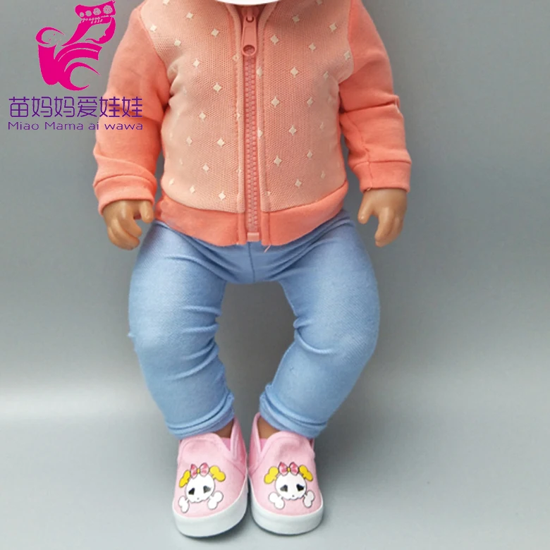Для Reborn Baby Doll зимнее платье + базовые леггинсы шарф для дял 18 дюймовой куклы