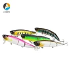 AI-SHOUYU 1 шт. жесткая приманка 3 сегмента воблер гольян 110 мм 20 г искусственная рыболовная приманка топвотер воблер гольян окуня приманка для щуки