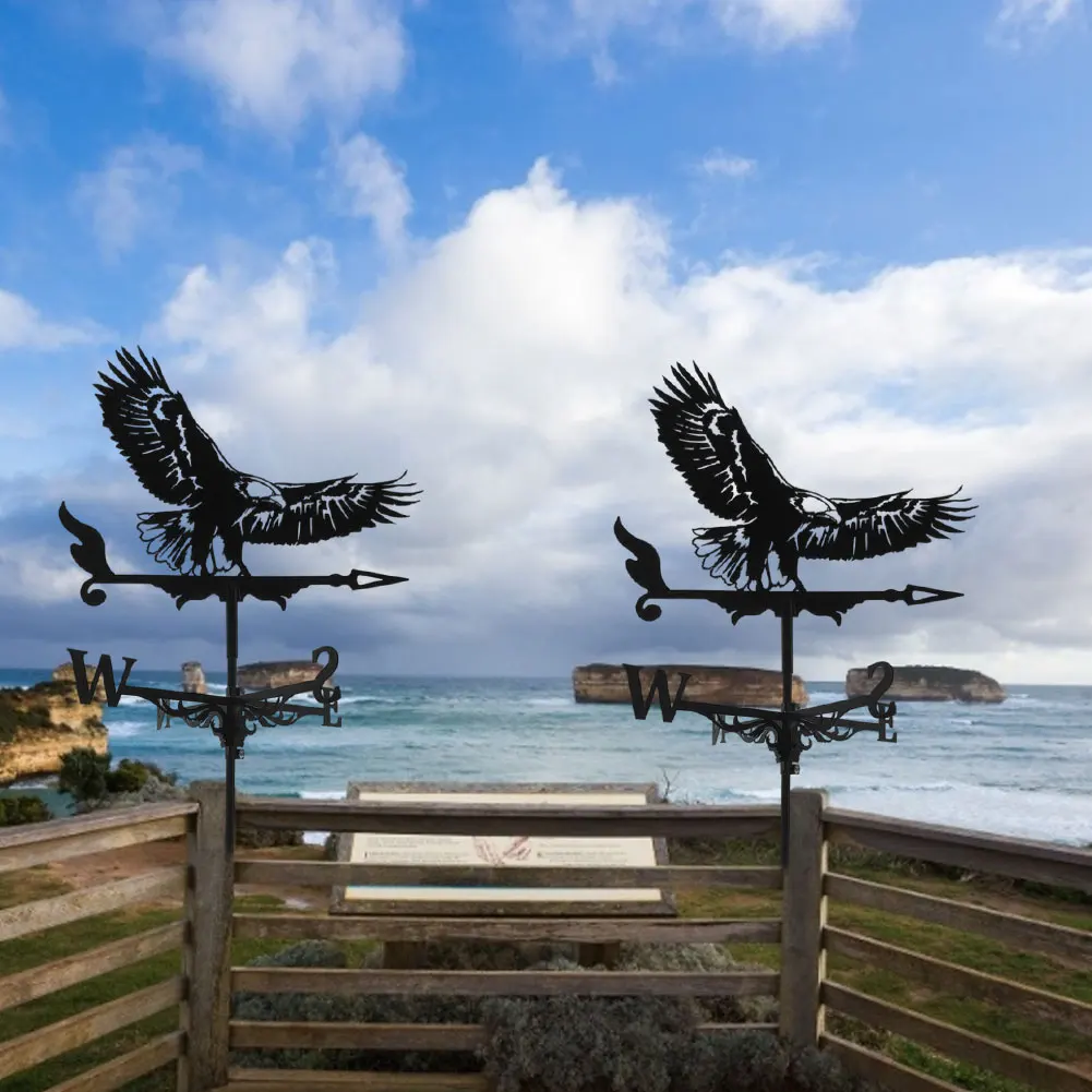 

Stainless Steel Weather Vane Garden Farm Wind Direction Indicator Yard Decoration Garden Sheds Fence Posts Pergolas Garage Roofs