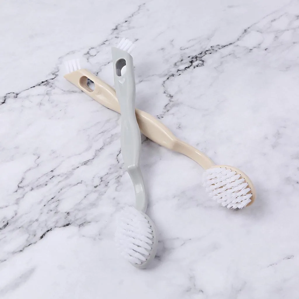 Модная многофункциональная щетка для обуви с двойной длинной ручкой 1 шт. щетки