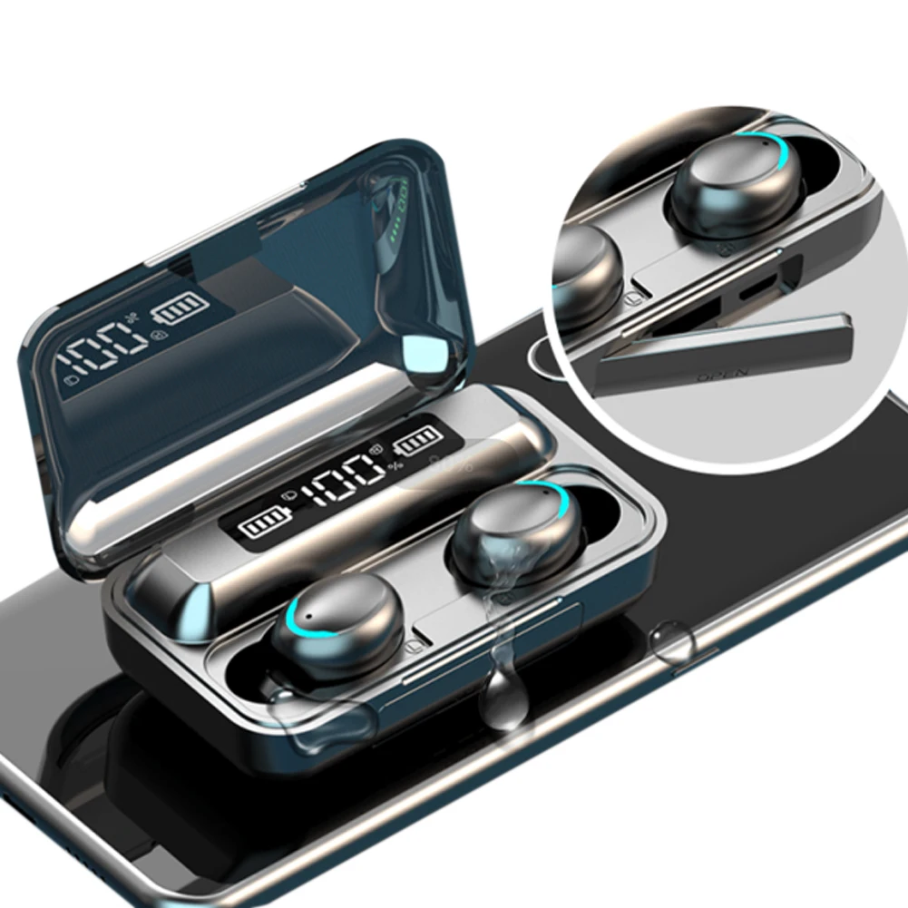 Беспроводные Bluetooth-наушники гарнитура 5 0 TWS мини-наушники сенсорные наушники с